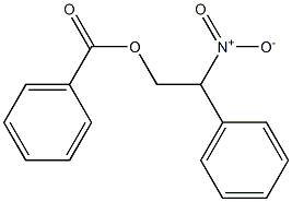 Benzoic acid 2-phenyl-2-nitroethyl ester Structure