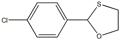 4-Chlorobenzaldehyde O,S-ethylenethioacetal Structure