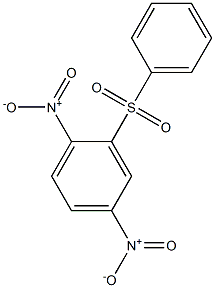 2,5-Dinitro[sulfonylbisbenzene] Structure