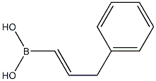[(E)-3-Phenyl-1-propenyl]boronic acid 구조식 이미지