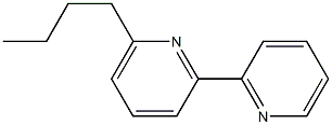 6-Butyl-2,2'-bipyridine Structure