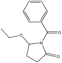 5-Ethoxy-1-[benzoyl]pyrrolidin-2-one 구조식 이미지