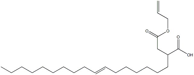 2-(7-Heptadecenyl)succinic acid 1-hydrogen 4-allyl ester Structure