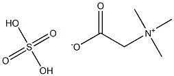 Betaine sulfate Structure