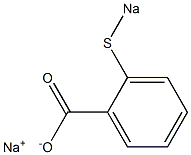 o-(Sodiothio)benzoic acid sodium salt 구조식 이미지