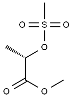 (S)-2-(Mesyloxy)propionic acid methyl ester Structure