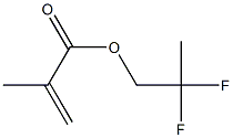 Methacrylic acid (2,2-difluoropropyl) ester 구조식 이미지