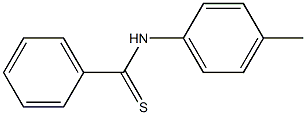 N-(4-Methylphenyl)thiobenzamide 구조식 이미지