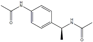 (-)-4'-[(S)-1-(Acetylamino)ethyl]acetoanilide Structure