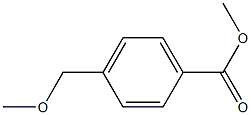 p-(Methoxymethyl)benzoic acid methyl ester Structure