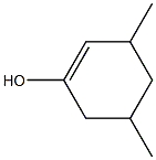 3,5-Dimethyl-1-cyclohexen-1-ol Structure