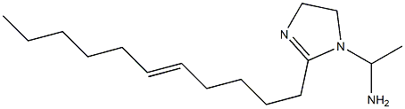 1-(1-Aminoethyl)-2-(5-undecenyl)-2-imidazoline Structure