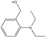 2-(Diethylamino)benzenemethanol 구조식 이미지