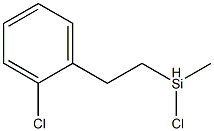 2-Chloro-4-(o-chlorophenyl)-2-silabutane Structure