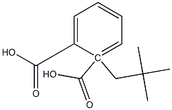 (-)-Phthalic acid hydrogen 1-[(S)-2,2-dimethyl(1-2H)propyl] ester 구조식 이미지