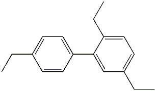 2,4',5-Triethyl-1,1'-biphenyl 구조식 이미지