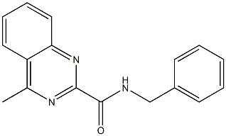 N-Benzyl-4-methylquinazoline-2-carboxamide 구조식 이미지