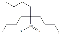 4-Nitro-4-[3-fluoropropyl]-1,7-difluoroheptane 구조식 이미지