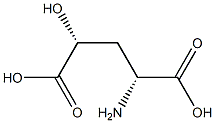 (2R,4R)-2-Amino-4-hydroxypentanedioic acid 구조식 이미지