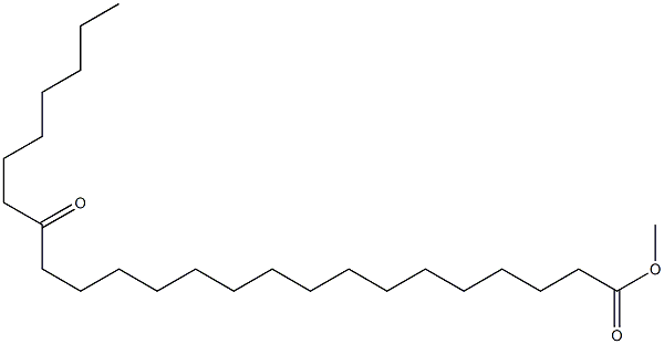 17-Oxotetracosanoic acid methyl ester 구조식 이미지