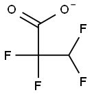 2,2,3,3-Tetrafluoropropionate Structure