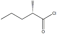 [S,(+)]-2-Methylvaleryl chloride Structure
