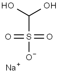 Dihydroxymethanesulfonic acid sodium salt 구조식 이미지