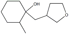 2-Methyl-1-[(tetrahydrofuran)-3-ylmethyl]cyclohexan-1-ol Structure