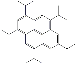 1,3,5,7,9-Pentaisopropylpyrene Structure