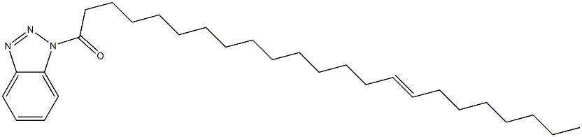 1-(1-Oxo-15-tricosenyl)-1H-benzotriazole 구조식 이미지