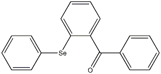 2-(Phenylseleno)benzophenone Structure