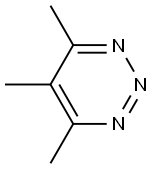 4,5,6-Trimethyl-1,2,3-triazine Structure