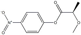 (R)-2-Methoxypropanoic acid 4-nitrophenyl ester 구조식 이미지