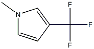 1-Methyl-3-(trifluoromethyl)-1H-pyrrole Structure