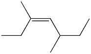 (Z)-3,5-Dimethyl-3-heptene 구조식 이미지