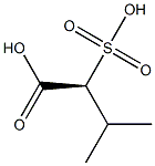 [S,(-)]-3-Methyl-2-sulfobutyric acid 구조식 이미지