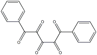 1,5-Diphenylpentane-1,2,3,4,5-pentone Structure