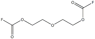 Bis(fluoroformic acid)oxybis(2,1-ethanediyl) ester Structure