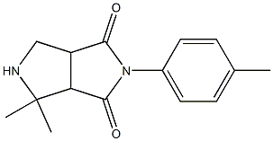 2-(4-Methylphenyl)-4,4-dimethyltetrahydropyrrolo[3,4-c]pyrrole-1,3(2H,5H)-dione Structure