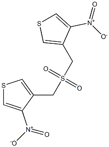 4-Nitrothiophen-3-yl(methyl) sulfone Structure