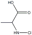 2-Chloroaminopropionic acid 구조식 이미지