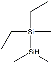 1,1-Diethyl-1,2,2-trimethyldisilane Structure