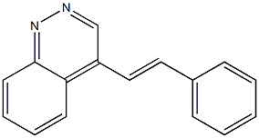 4-Styrylcinnoline 구조식 이미지