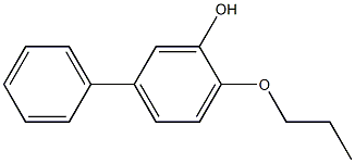 4-Propoxy[1,1'-biphenyl]-3-ol Structure