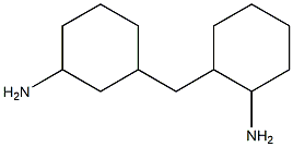 2-(3-Aminocyclohexylmethyl)cyclohexanamine Structure