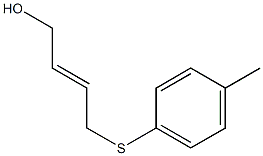 4-(4-Methylphenyl)thio-2-buten-1-ol Structure