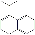 1,2,6,7-Tetrahydro-4-isopropylnaphthalene 구조식 이미지