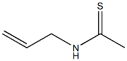 N-(2-Propenyl)thioacetamide Structure