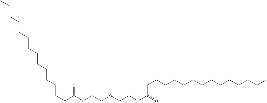 Bispentadecanoic acid oxybisethylene ester 구조식 이미지