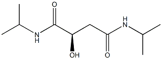 [R,(+)]-2-Hydroxy-N,N'-diisopropylsuccinamide 구조식 이미지